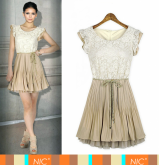Vestido em Chifon + Cinto