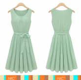 Vestido em Tecido - Laço